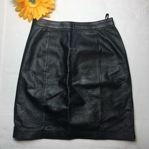 Wilson’s 100% Leather Skirt